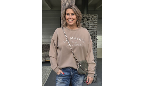 LE MARAIS taupe/zand